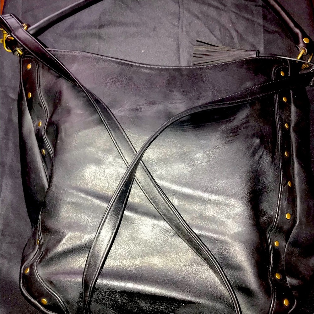 Black cross body bag